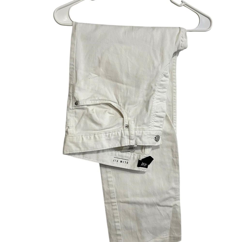 H&M Crisp White Trousers